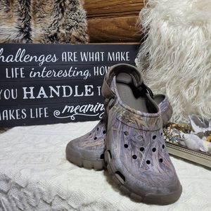 Crocs Iconic Comfort Real Tree Camo Clogs